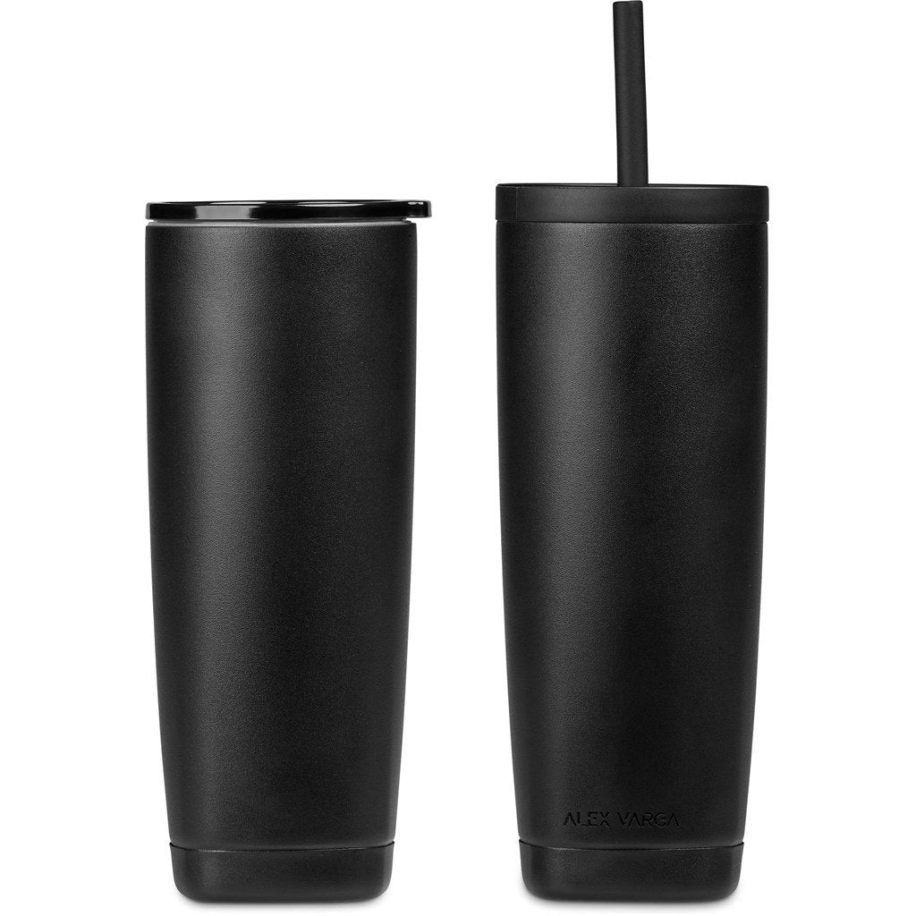 Aurelian 2-in-1 Stainless Steel Vacuum Tumbler - 530ml Black / BL