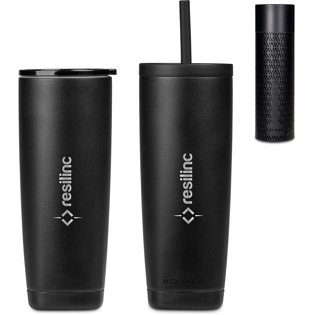 Aurelian 2-in-1 Stainless Steel Vacuum Tumbler - 530ml Black / BL