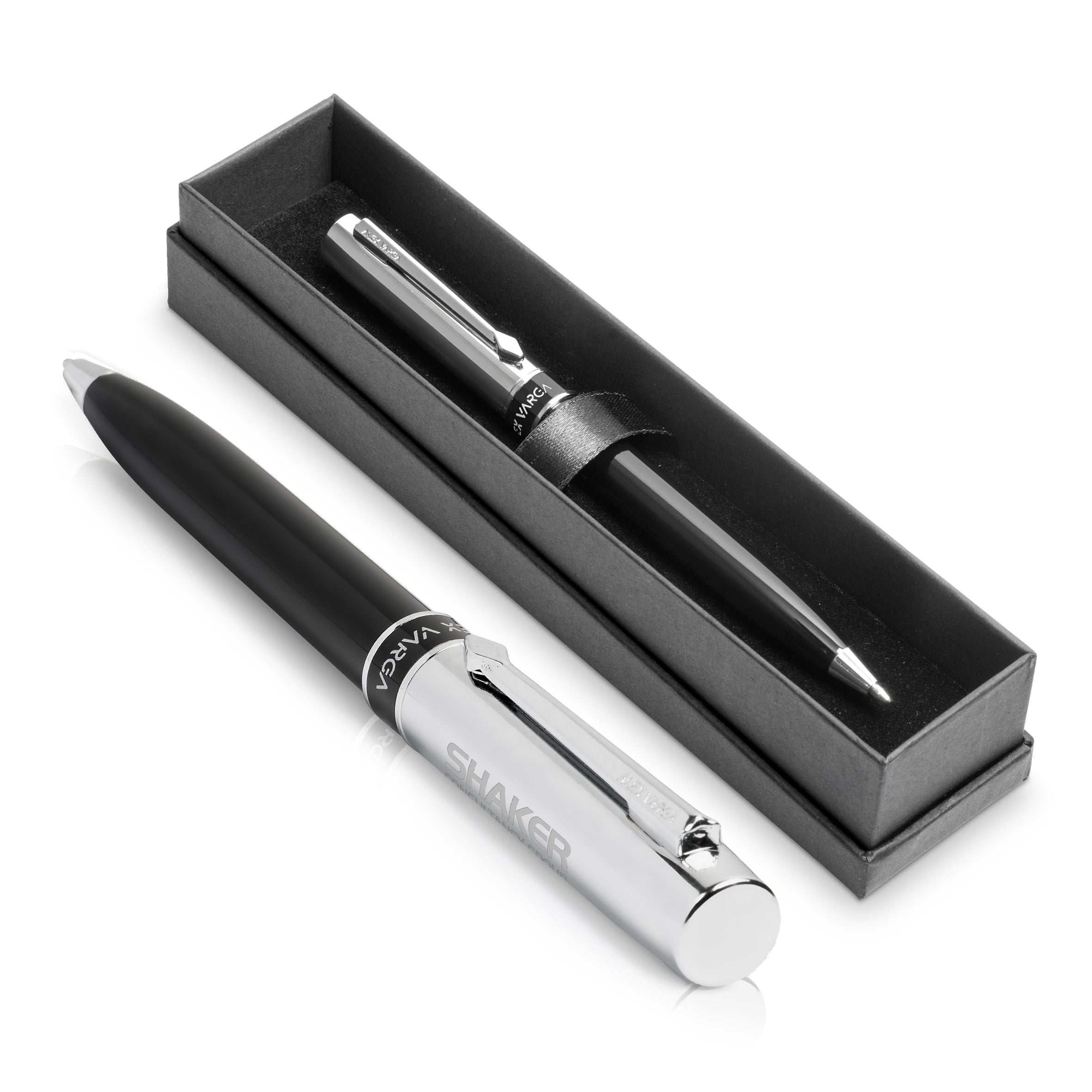 Alex Varga Auriga Ball Pen-Pens-Black-BL