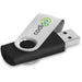 Axis Gyro Black Flash Drive - 16GB / SILVER - Drives,Flash Drives