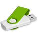 Axis Gyro White Flash Drive - 8GB - Drives,Flash Drives
