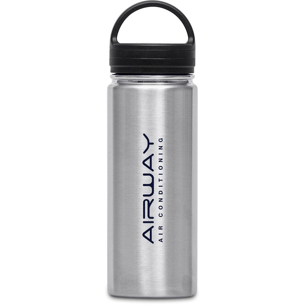 Barrios Stainless Steel Water Bottle – 750ml BLACK - Bottles,Drinkware