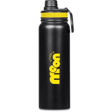 Bastos Stainless Steel Vacuum Water Bottle – 750ml YELLOW - Bottles,Drinkware