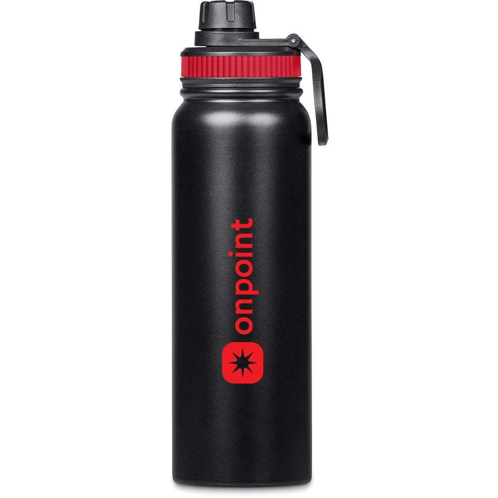 Bastos Stainless Steel Vacuum Water Bottle – 750ml RED - Bottles,Drinkware