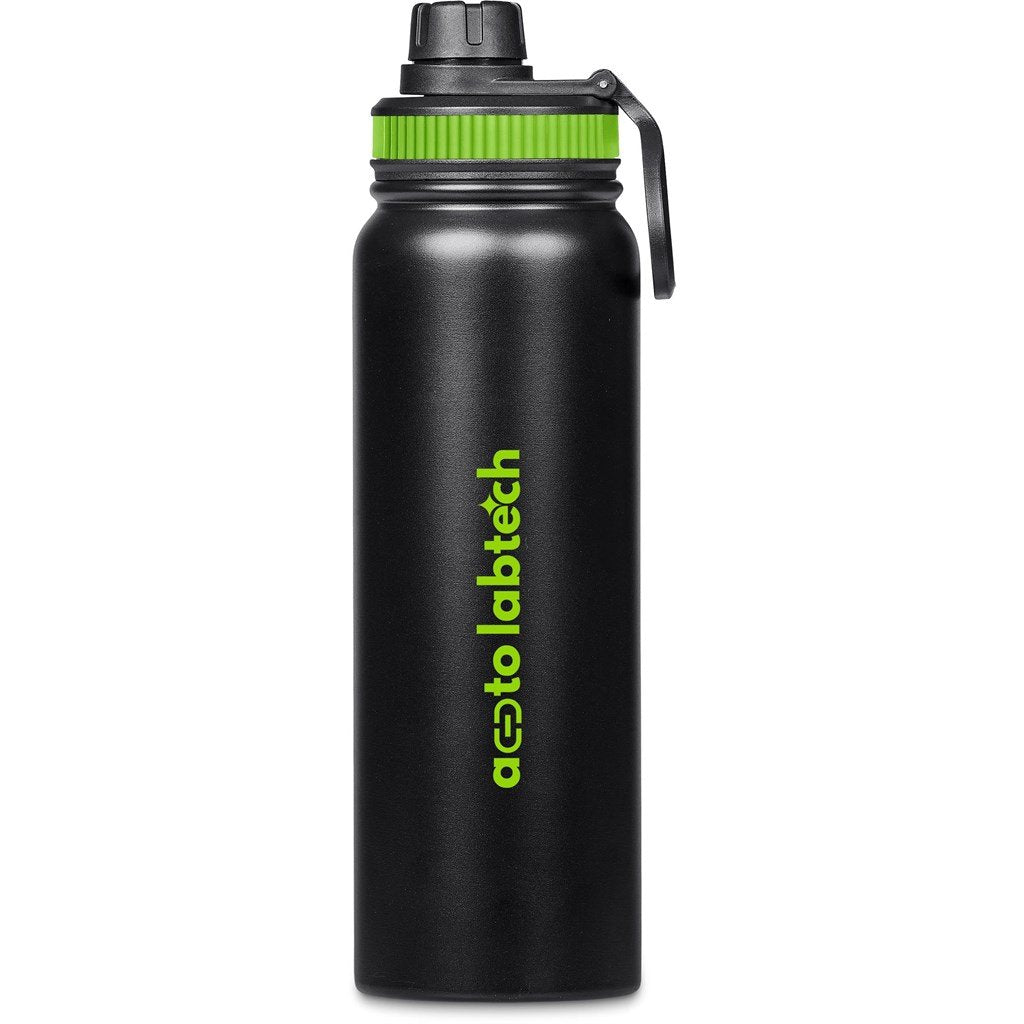 Bastos Stainless Steel Vacuum Water Bottle – 750ml LIME - Bottles,Drinkware