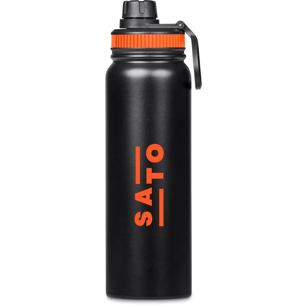 Bastos Stainless Steel Vacuum Water Bottle – 750ml ORANGE - Bottles,Drinkware