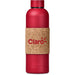 Bermuda Kork Recycled Stainless Steel Water Bottle - 800ml RED - Bottles,Drinkware,Recycled Drinkware