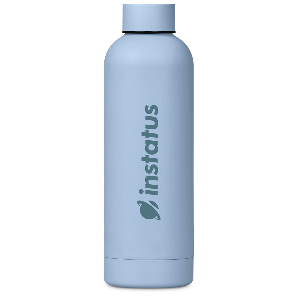 Bermuda Recycled Stainless Steel Water Bottle – 800ml LIGHT TURQUOISE - Bottles,Drinkware,Recycled Drinkware,Full-Wrap UV Bottles