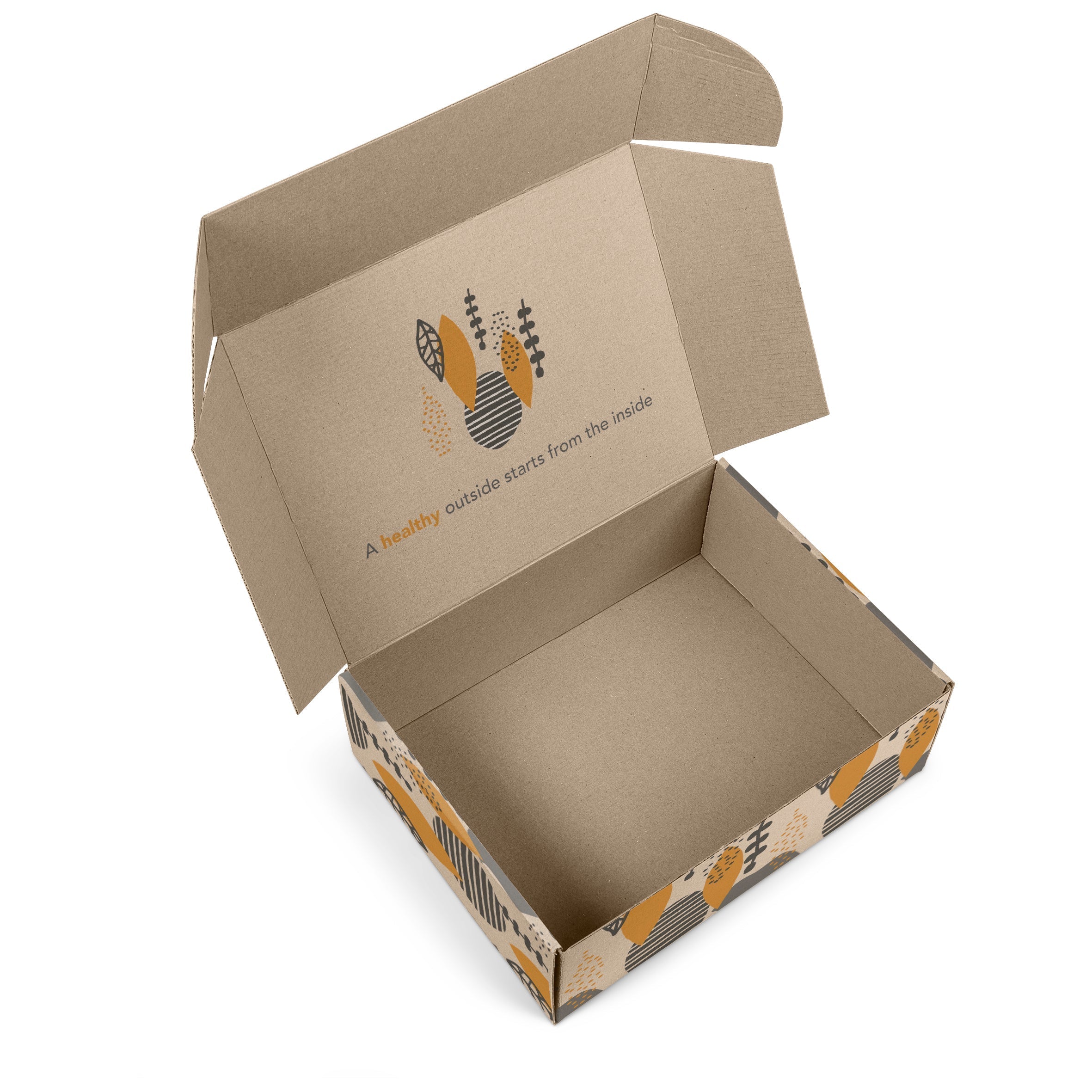 Bianca Gift Box A Natural / NT - Boxes & Tins