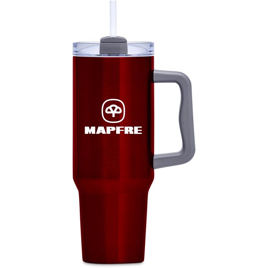 Big Kahuna Luxe Stainless Steel Vacuum Mug - 1.2 Litre RED - Travel Mugs and Tumblers,Drinkware Ideas,Ideas for Summer,Drinkware