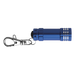 BK4861 - Metal Pocket Torch with LED Lights Cobalt / STD / Regular - Keychains
