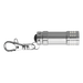 BK4861 - Metal Pocket Torch with LED Lights Silver / STD / Regular - Keychains