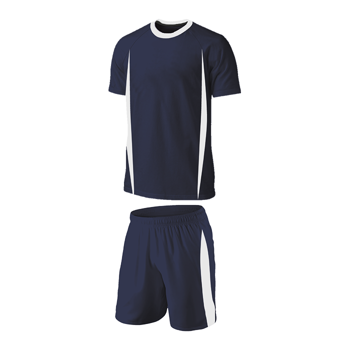 BRT Blade Soccer Single Set  Navy/White / SML / Last