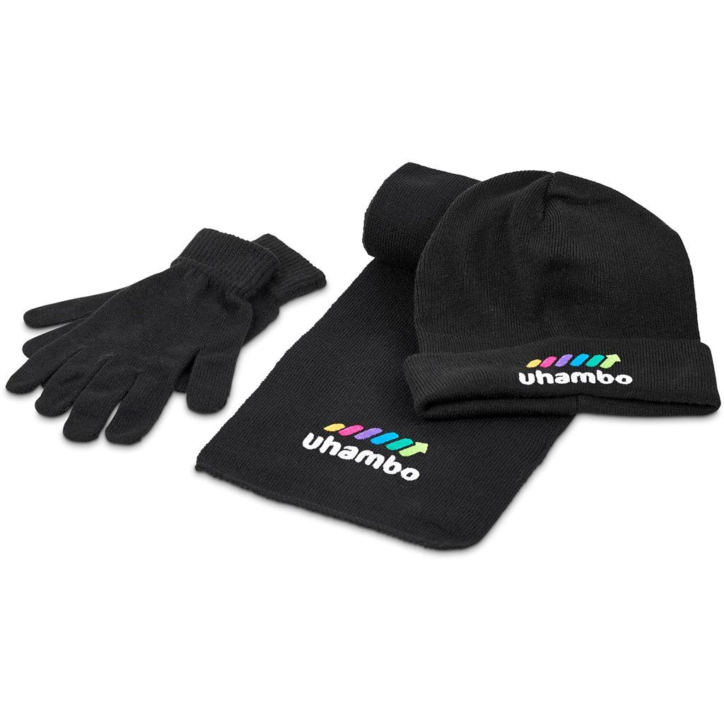 Blizzard Winter Gift Set BLACK - Headwear Sets,Winter Sets