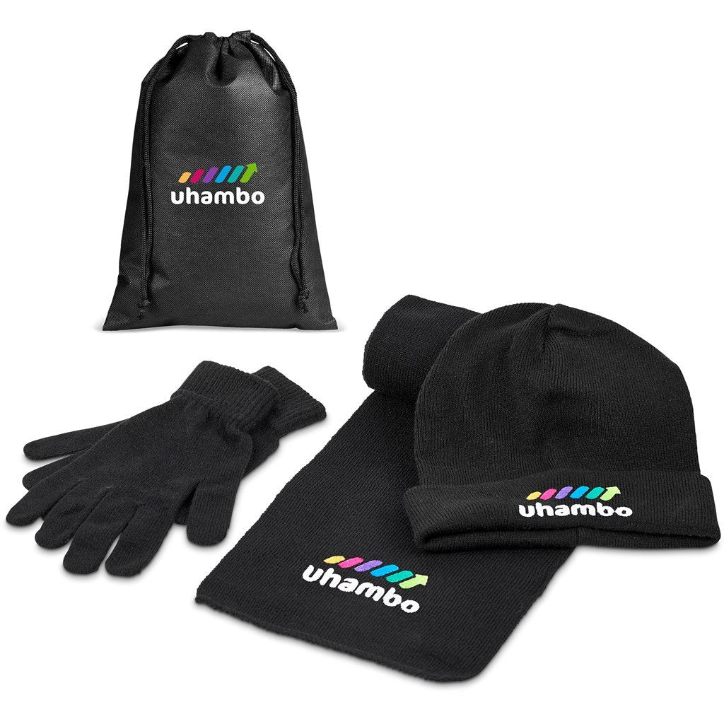 Blizzard Winter Gift Set BLACK - Headwear Sets,Winter Sets