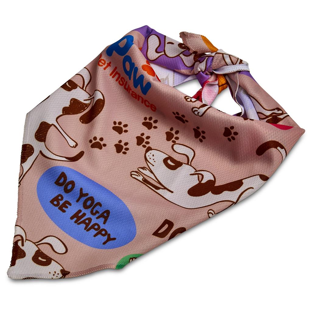 Custom Bosco Large Polyester Dog Bandana L / SOLID WHITE - Pet Accessories,Custom Accessories
