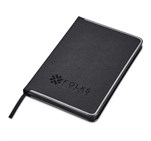 Branca A5 Hard Cover Notebook Black / BL