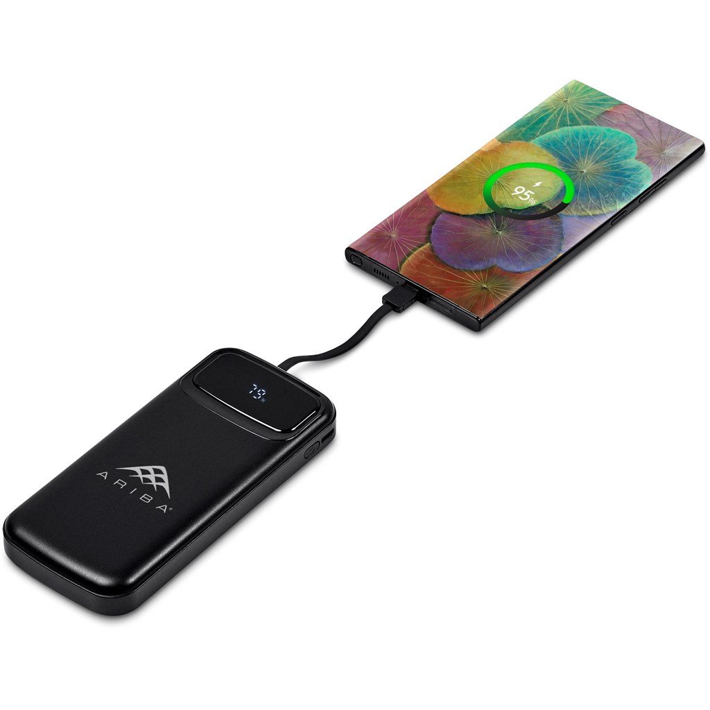 Bratislava Fast Charge 22.5W Power Bank - 10,000mAh BLACK - Banks,Technology