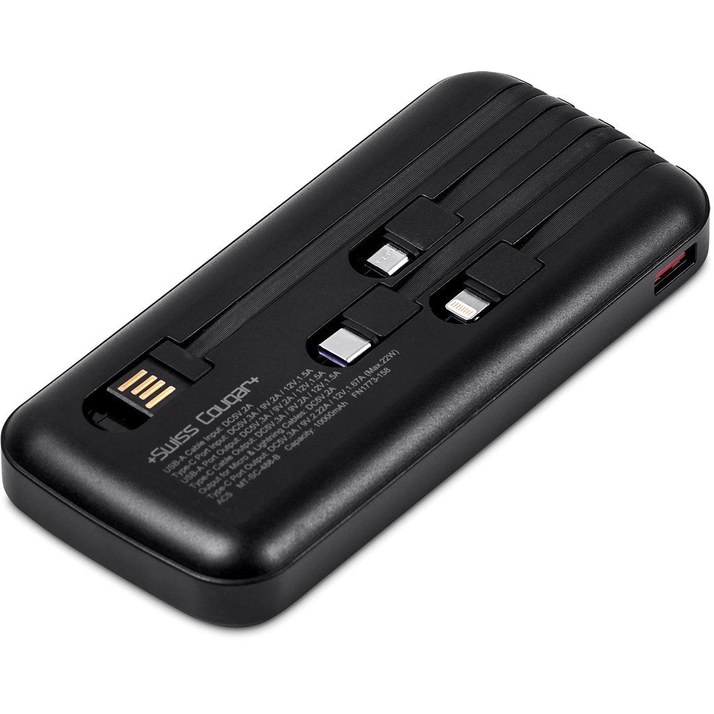 Bratislava Fast Charge 22.5W Power Bank - 10,000mAh BLACK - Banks,Technology