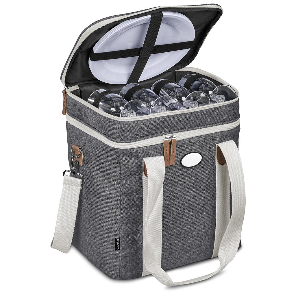 Brookfield 4-Person Picnic Cooler GREY - Picnic,Ideas for Summer,Ideas the Beach,Outdoor and Leisure,Heritage Day