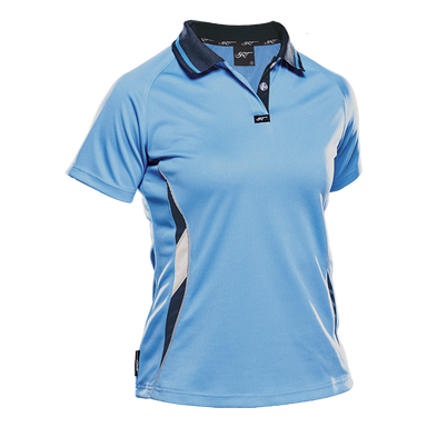 BRT Ladies Reflect Golfer  Sky/Navy / XS / Regular -