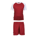 BRT Pitch Soccer Single Set Red/White / XS / Regular - On Field Apparel