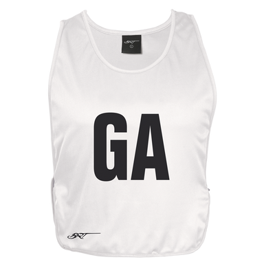 BRT Players Bib - Set of 7  White / Jnr / Last Buy -