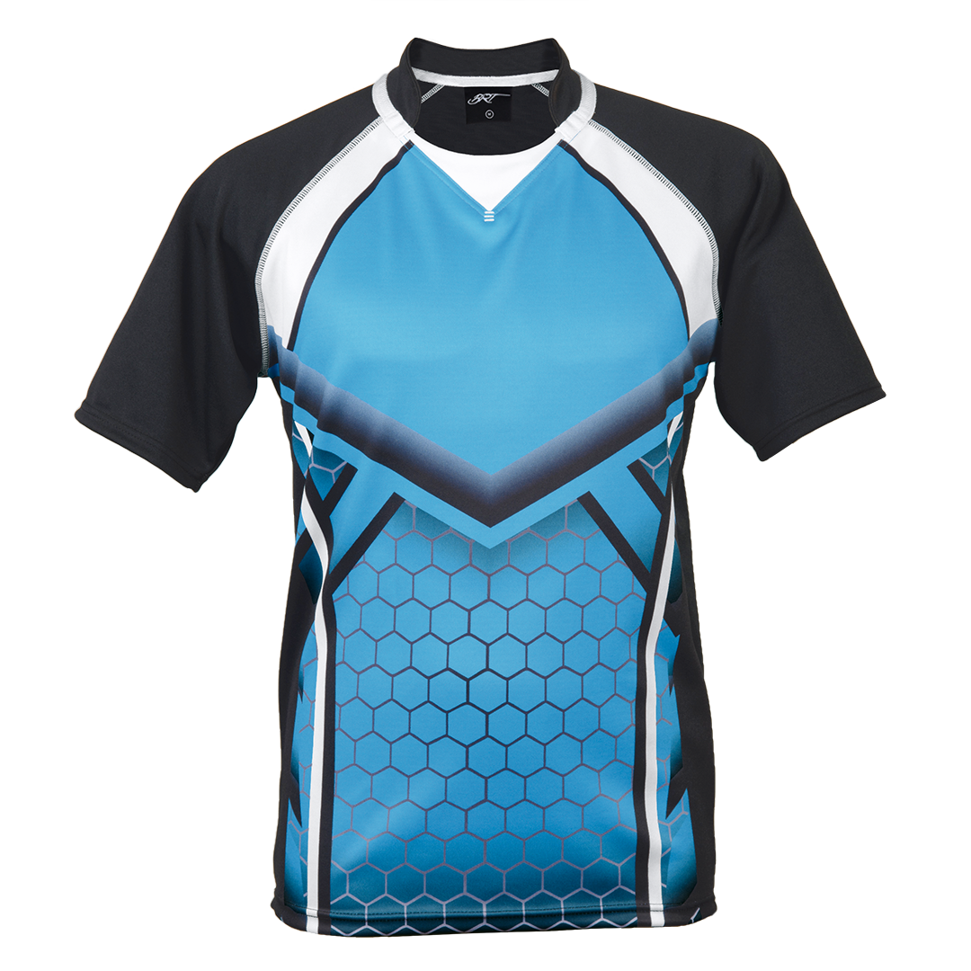 BRT Tarai Rugby Jersey Sky/Black / XS / Last Buy - On Field Apparel