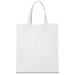 Budget Non-Woven Shopper Solid White / SW - Shopping Totes