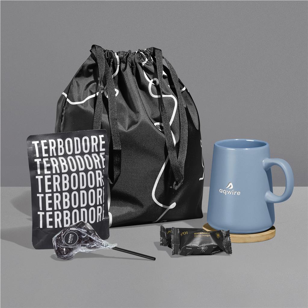 Bundled Bliss Hamper LIGHT TURQUOISE - Heritage Day,Desk Drop Hampers,Unisex Hampers