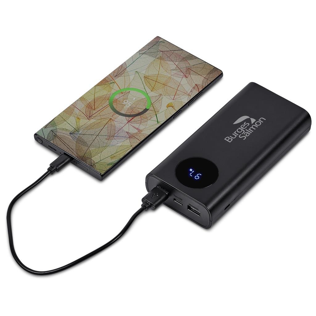 Busan Fast Charge 20W Power Bank - 20,000mAh BLACK - Banks,Ideas for Loadshedding,Technology