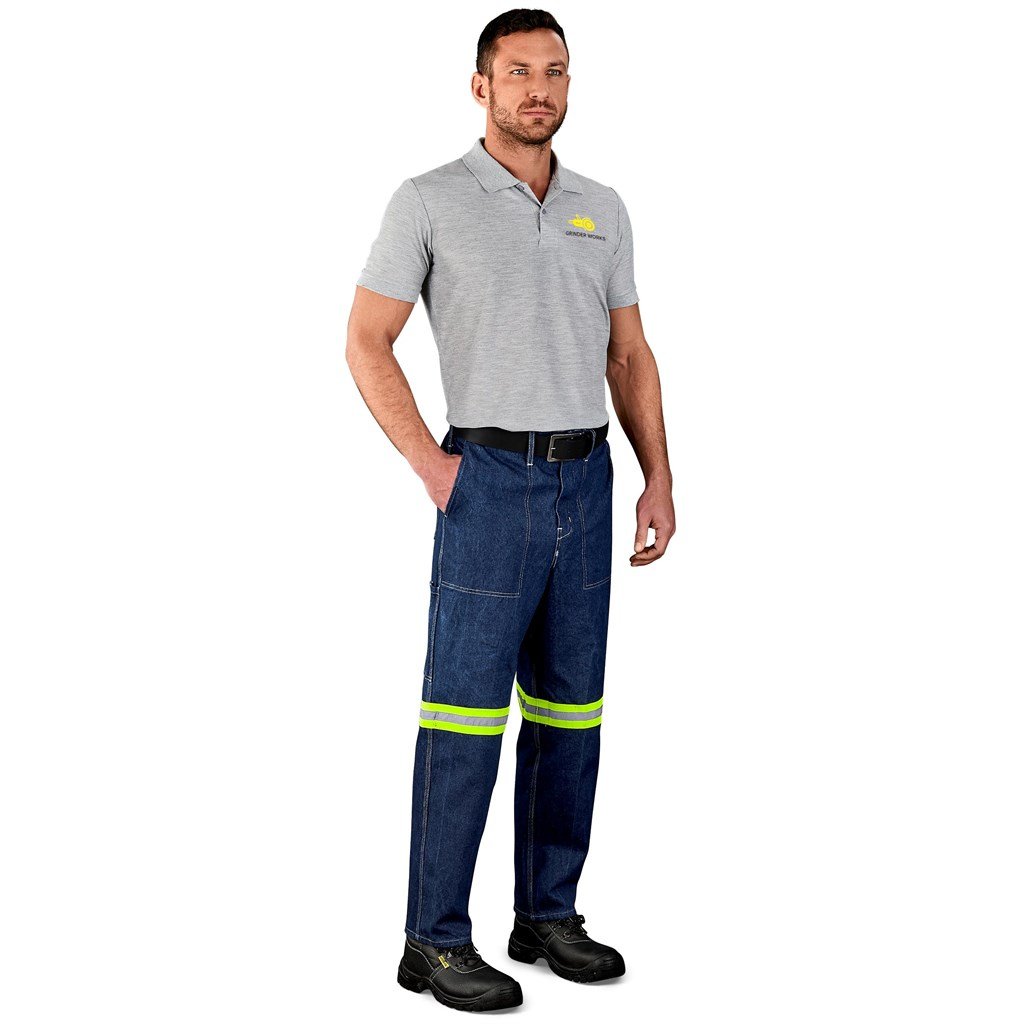 Cast Premium 100% Cotton Denim Pants - YT - L