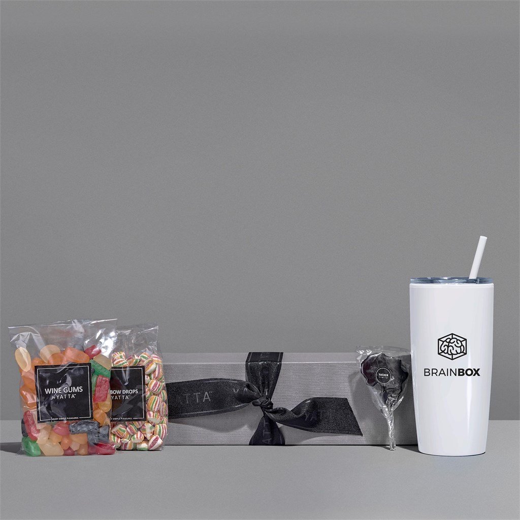 Cheerful Choices Hamper SOLID WHITE - Desk Drop Hampers