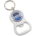 Chevron Dome Bottle Opener Keyholder Silver / S - Keychains