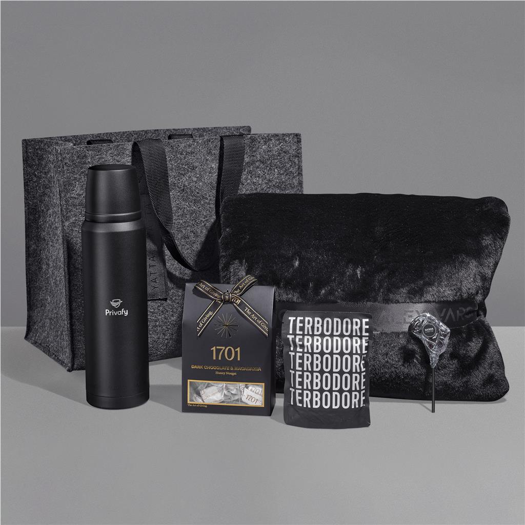 Chilled Charisma Hamper BLACK - Premium Hampers,Unisex Hampers