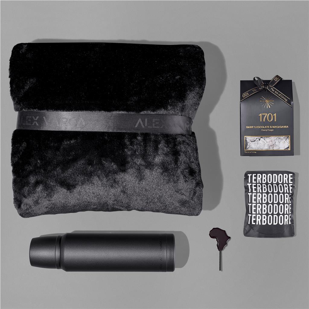 Chilled Charisma Hamper BLACK - Premium Hampers,Unisex Hampers