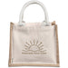Chinsai Mini Jute & Cotton Gift Bag NATURAL - Eco-Friendly Bags,Cotton and Bags,Shoppers Totes,Cotton Products,Jute Products,Bags,Bags