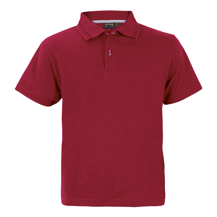 Clark Golfer Kiddies Red / 9 to 10 / Last Buy - Kids-Golf Shirts