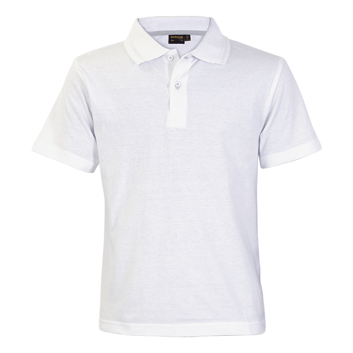Clark Golfer Kiddies White / 7 to 8 / Last Buy - Kids-Golf Shirts