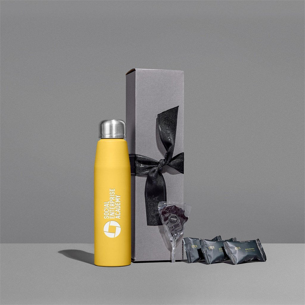 Classic Capsule Hamper YELLOW - Desk Drop Hampers