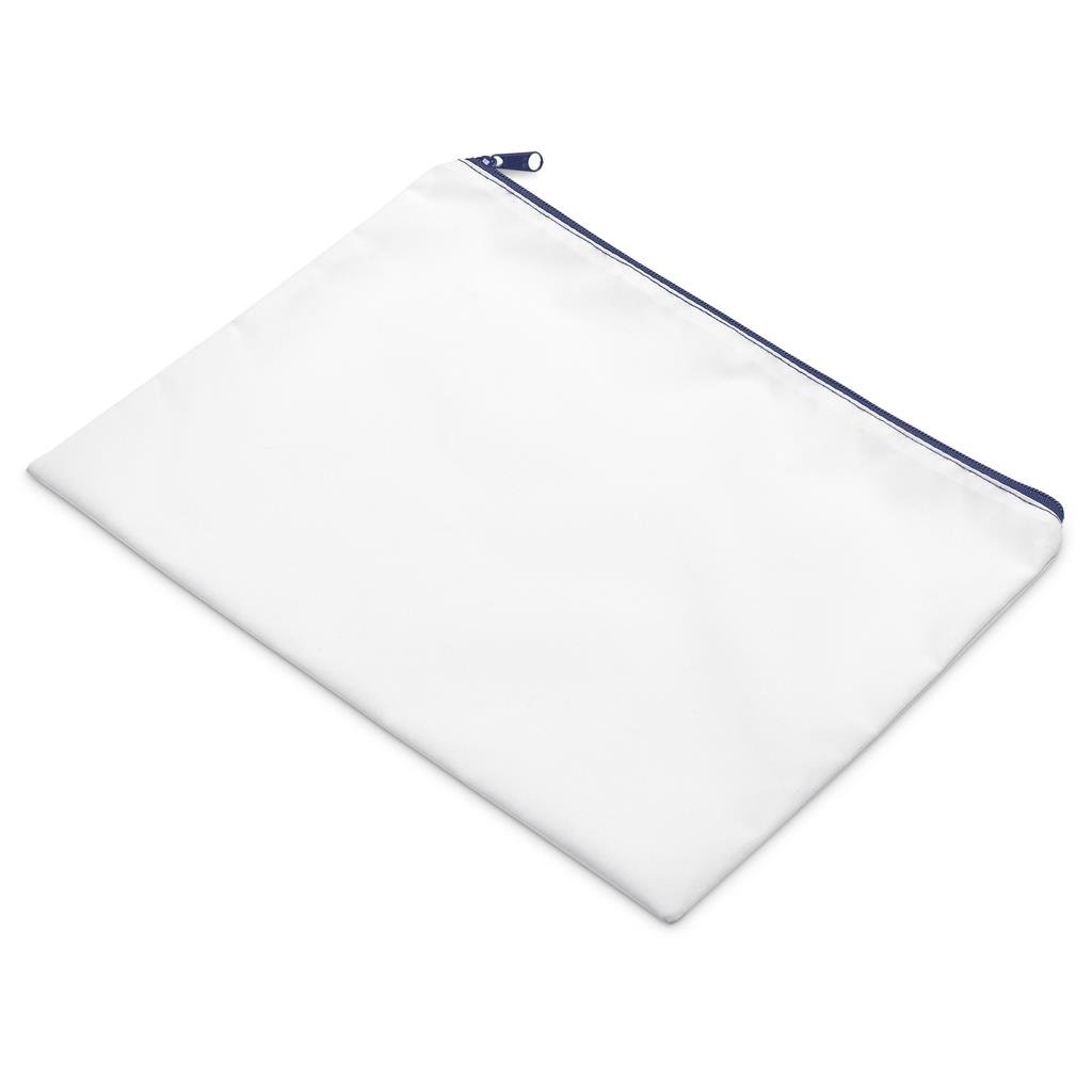 Custom Clifton A4 Document Bag NAVY - Stationery,Custom School Accessories,Custom Accessories