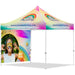Coated Steel Sublimated Gazebo 3m x - 1 Full-Wall Skin - Gazebos