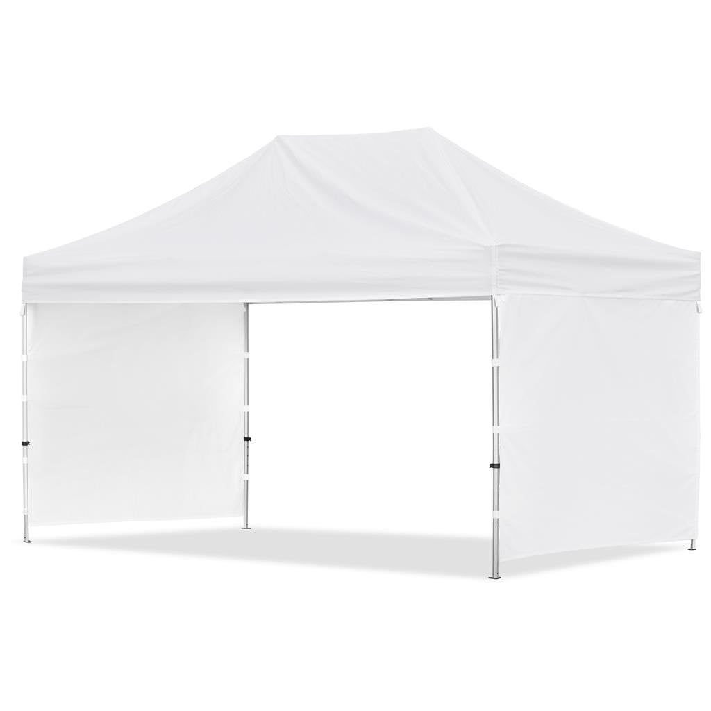 Coated Steel Sublimated Gazebo 4.5m x 3m - 2 Short Full-Wall Skins - Gazebos