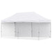 Coated Steel Sublimated Gazebo 6m x 3m - 1 Long Full- Wall Skin - Short Full-Wall - Gazebos