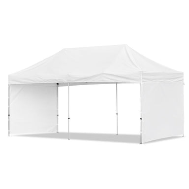 Coated Steel Sublimated Gazebo 6m x 3m - 2 Short Full-Wall Skins - Gazebos