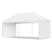 Coated Steel Sublimated Gazebo 6m x 3m - 2 Short Full-Wall Skins - Gazebos