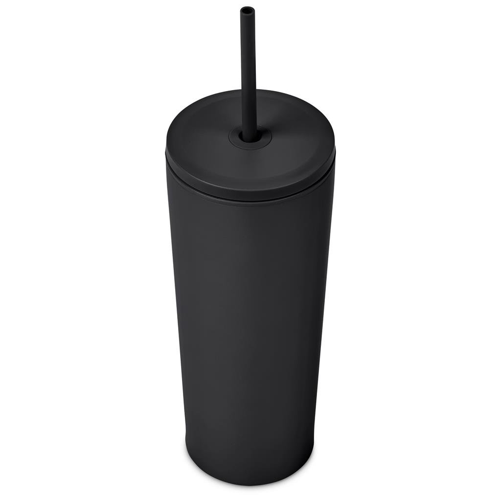 Concorde Stainless Steel & Plastic Double-Wall Tumbler Straw - 720ml - Travel Mugs and Tumblers,Ideas for Summer,Drinkware