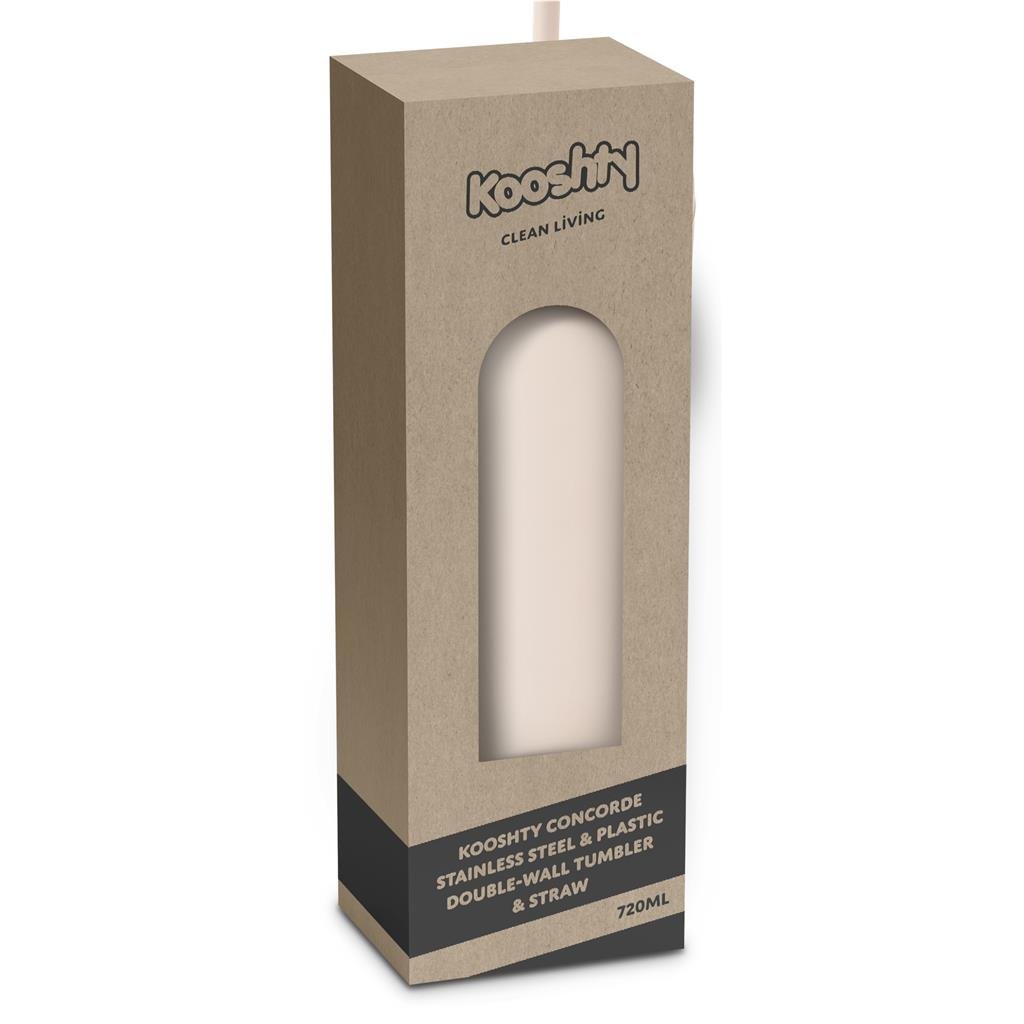 Concorde Stainless Steel & Plastic Double-Wall Tumbler Straw - 720ml - Travel Mugs and Tumblers,Ideas for Summer,Drinkware