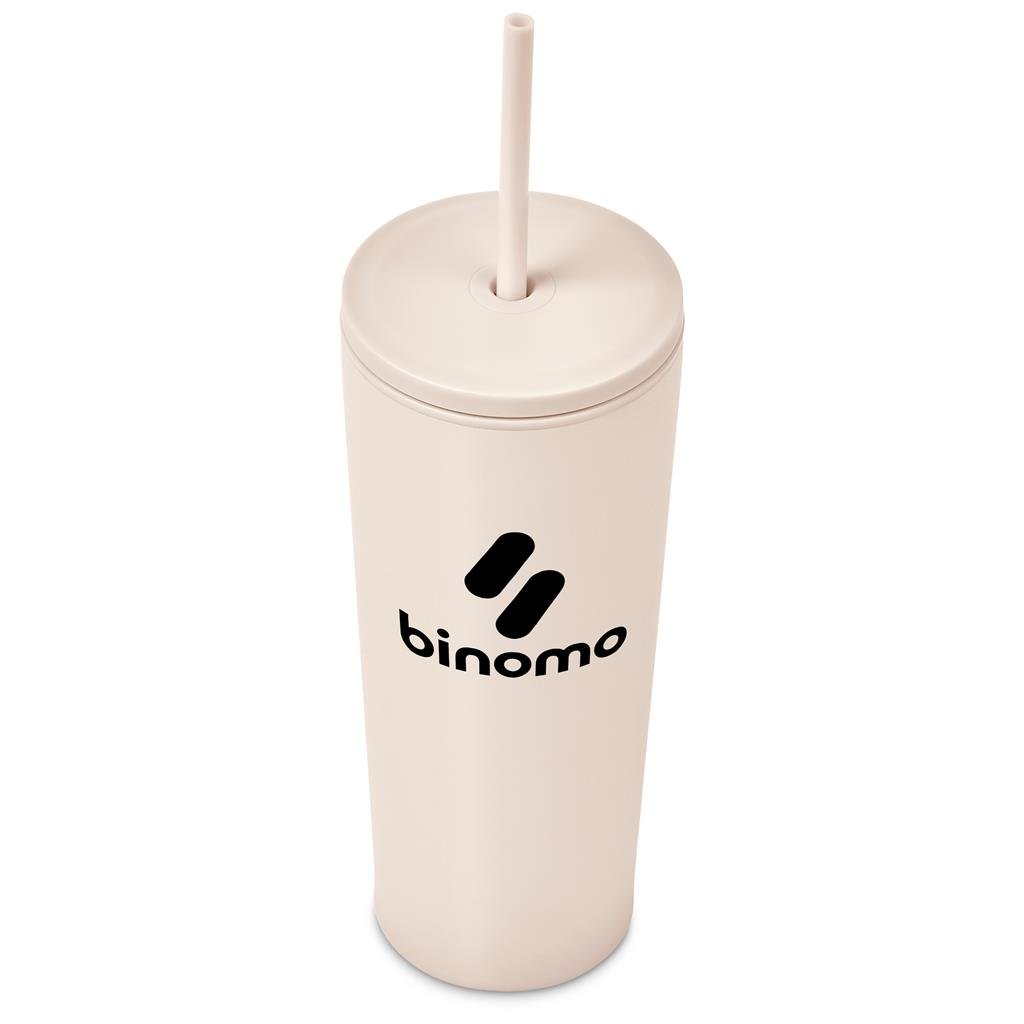 Concorde Stainless Steel & Plastic Double-Wall Tumbler Straw - 720ml - Travel Mugs and Tumblers,Ideas for Summer,Drinkware