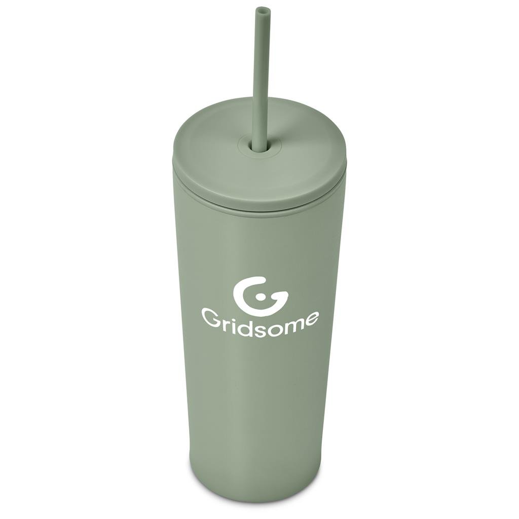 Concorde Stainless Steel & Plastic Double-Wall Tumbler Straw - 720ml - Travel Mugs and Tumblers,Ideas for Summer,Drinkware